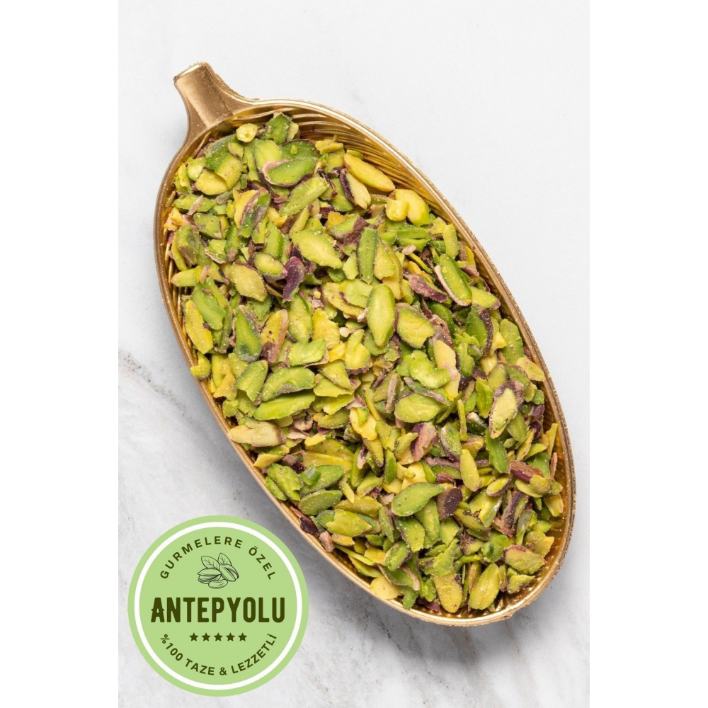 Deluxe Gurme Serisi 1. Kalite File Iç Antep Fıstığı %100 Taze Lezzetli File Fıstık Net 20 Gr