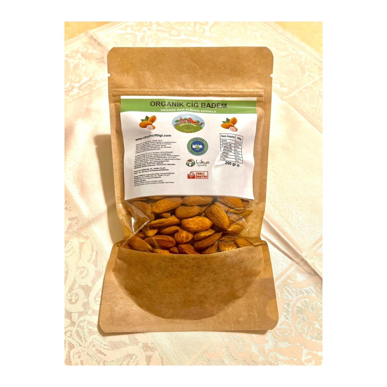 Organik Çiğ Bağdem