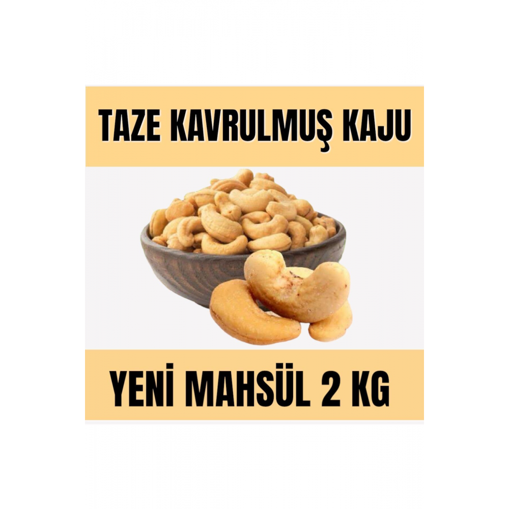 Taze Kavrulmuş Kaju 2 kg