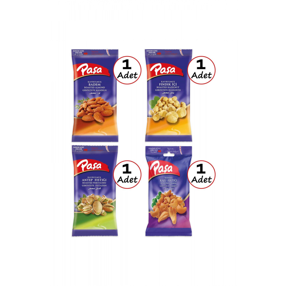 Karışık Kuruyemiş 40 gr X 4 Adet (1. KALİTE)