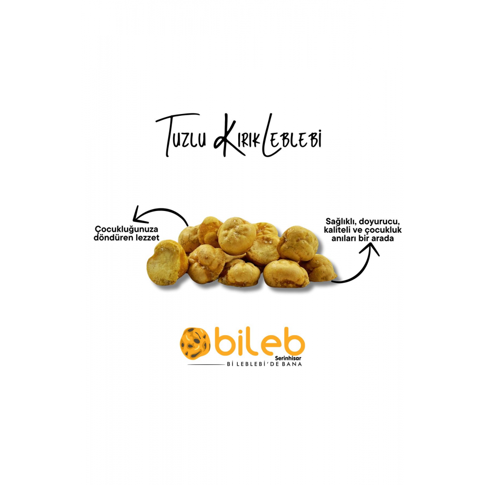 leblebi Kırık Leblebi (TUZLU) 750 Gr Cocukluğunuzun Leblebisi