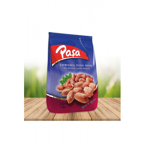 Kavrulmuş Tuzlu Yer Fıstığı 200 gr (1. KALİTE)