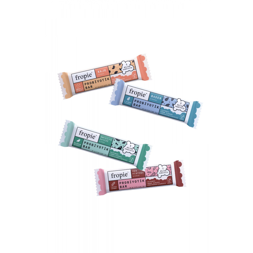 Probiyotik Meyve Barları Tanışma Paketi 35 gr X 4 Çeşit