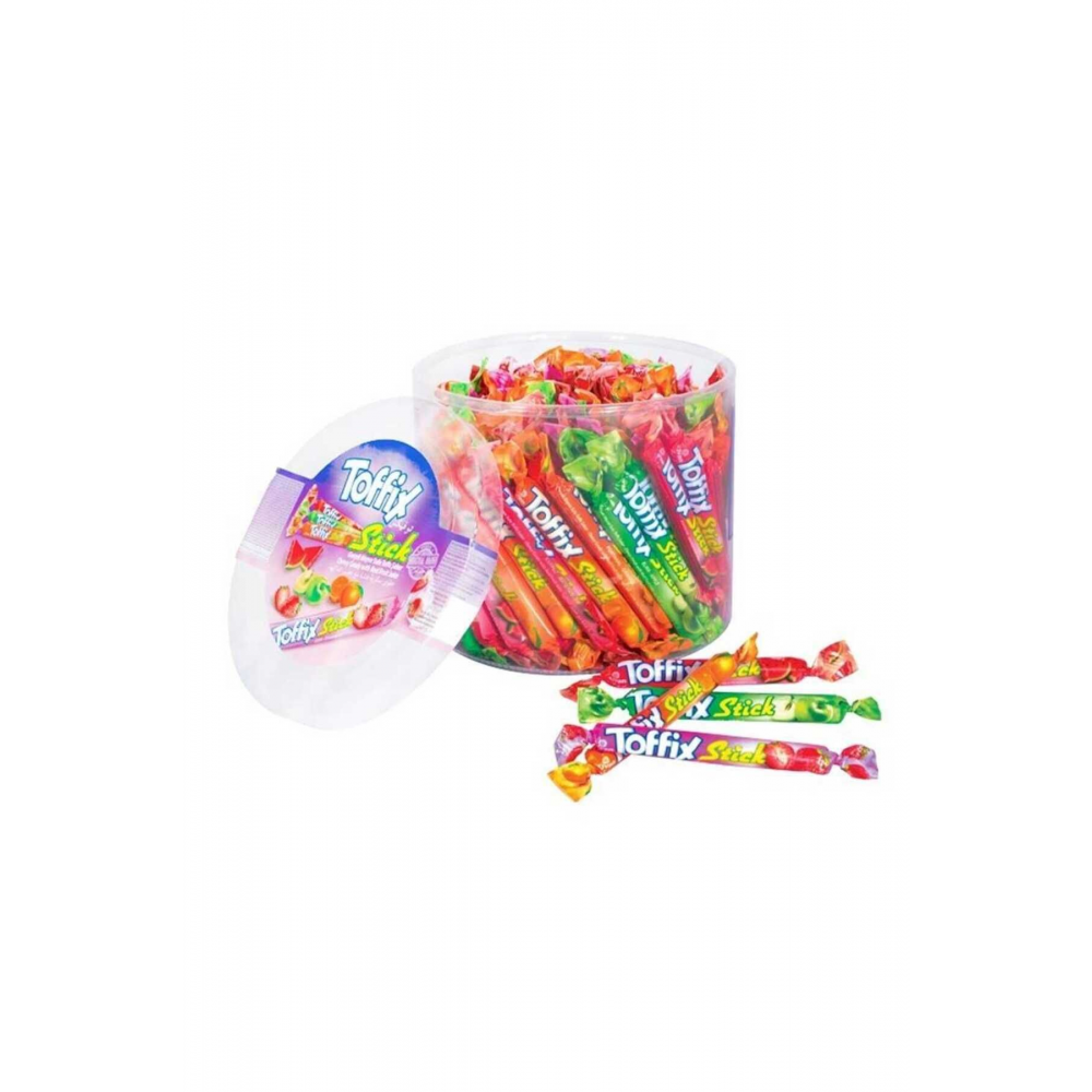 Toffix Stick Meyveli Mix Şeker 800 Gr. (1 Kutu)