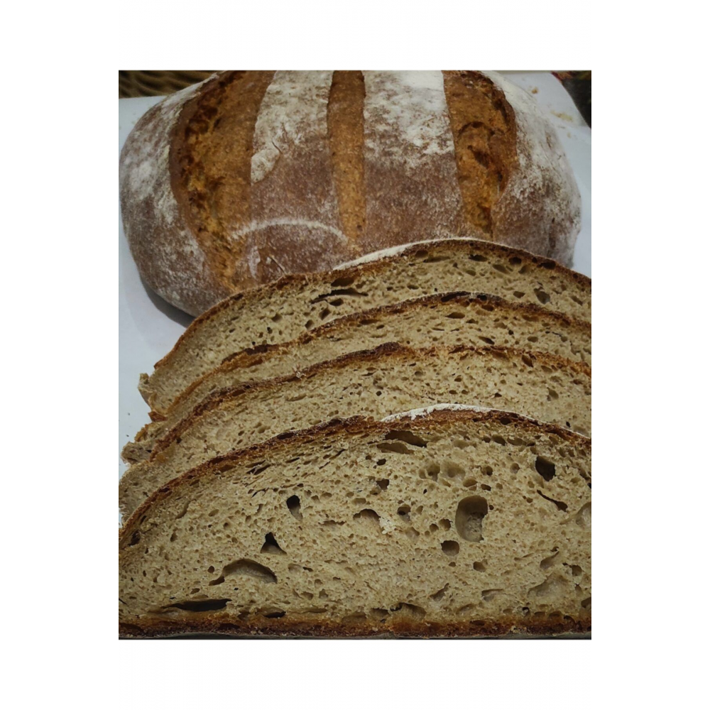 %100 Ekşi Mayalı Siyez Ekmeği 1000 gr