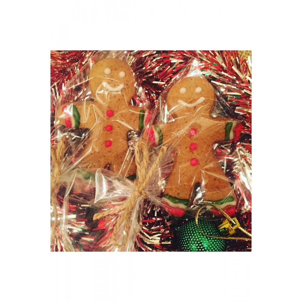 15 Adet Kurabiye Adam Gıngerbread (Zencefilli Kurabiye) , Yılbaşı Kurabiyesi