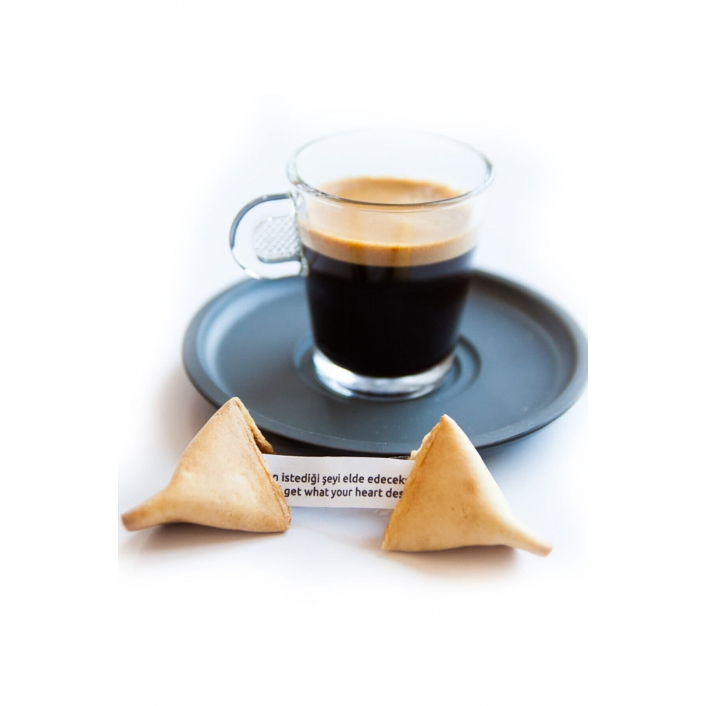 Cookie I Şans Kurabiyesi (HAZIR DİLEKLER / FALLAR) 25'li Kutu