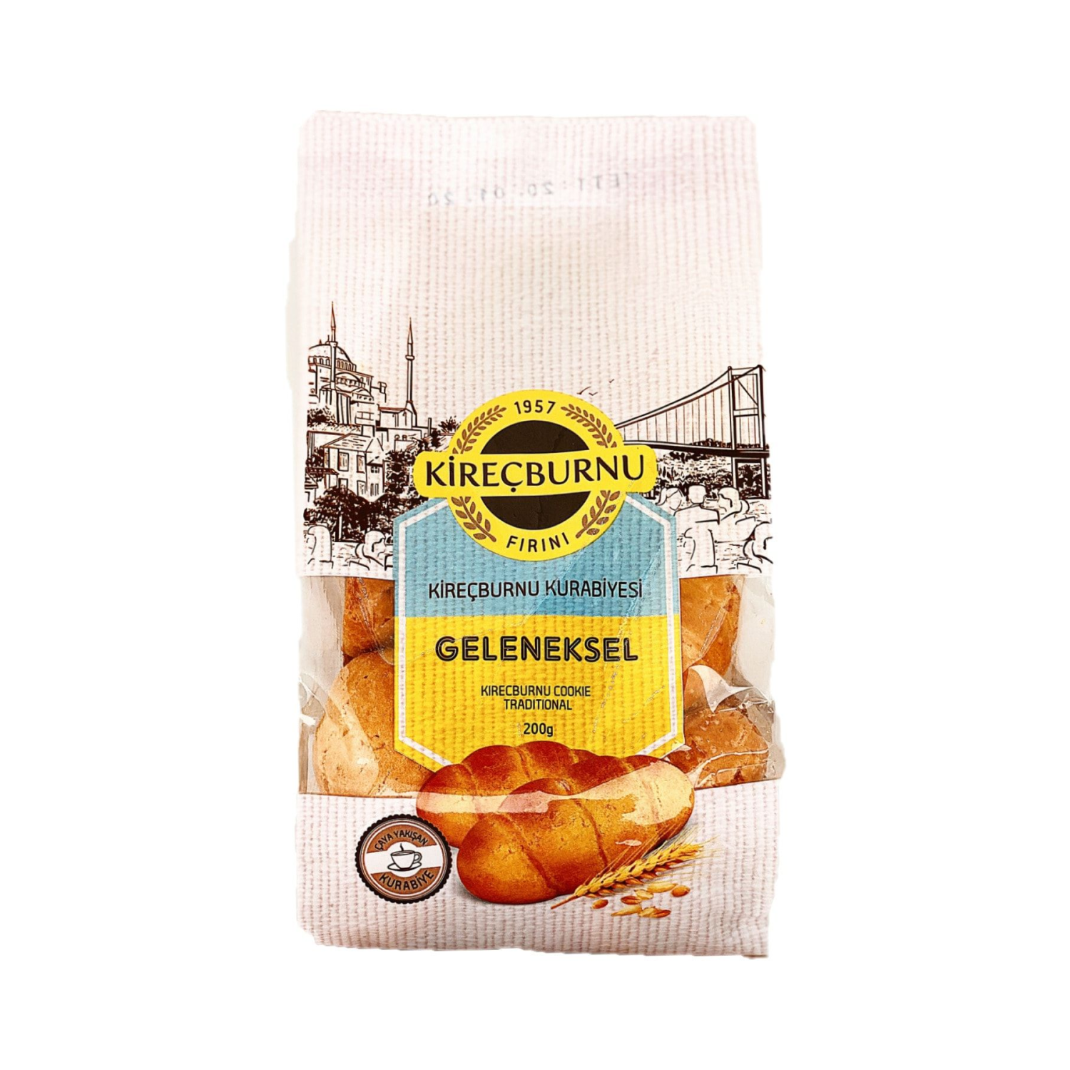 Geleneksel Kireçburnu Kurabiyesi 200 G X 2 Paket