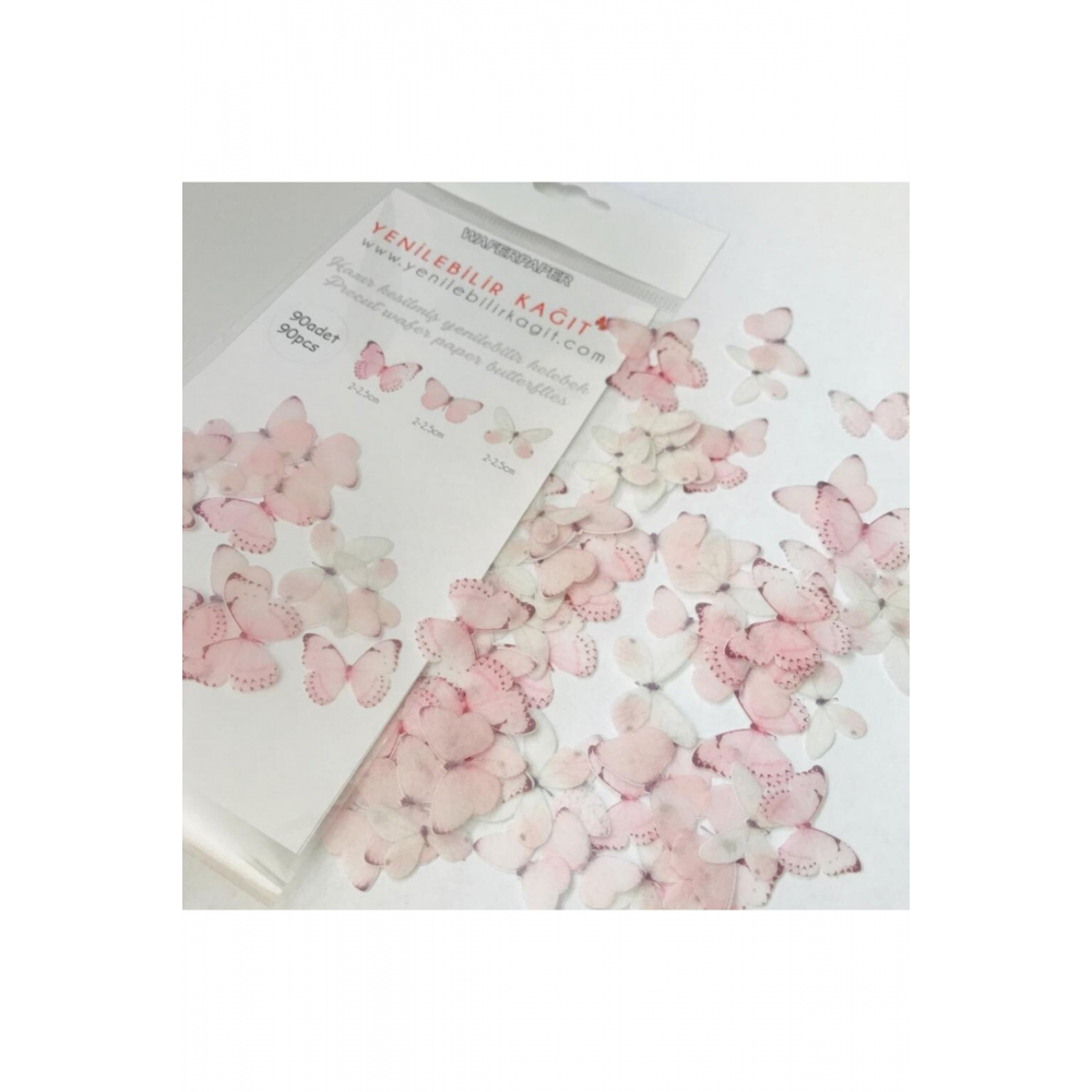 Hazır Kesilmiş Mini Kelebekler