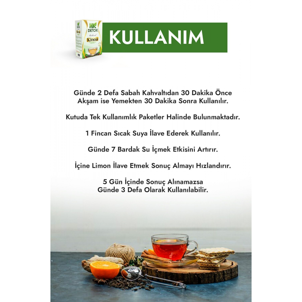 Kilo Vermeye Yardimcı Detoks&zayıflama Destekleyici Bitki Çayı 2 Li 30 Günlük Set