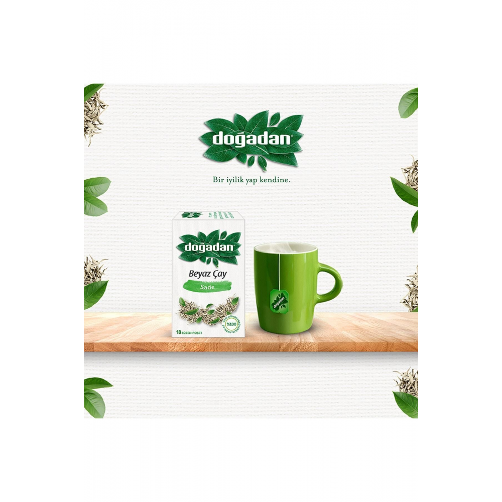 Beyaz Çay 18’li Bardak Poşet x2