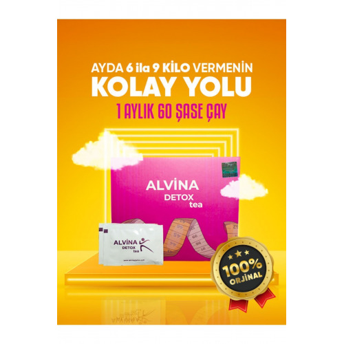 Alvina Detox Tea Çayı Tekli Paket