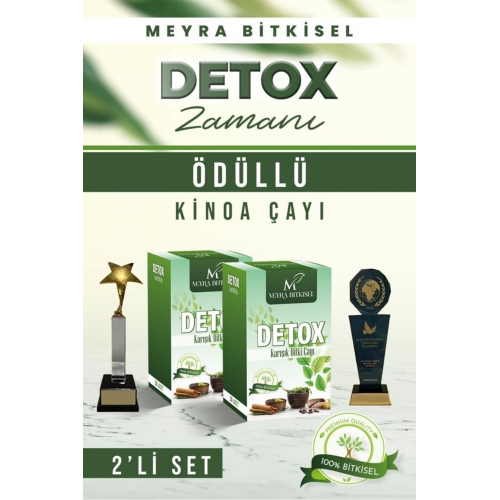 Zayıflama Yardımcı Bitkisel Karışımlı Detox Form Çayı 2 Li Set