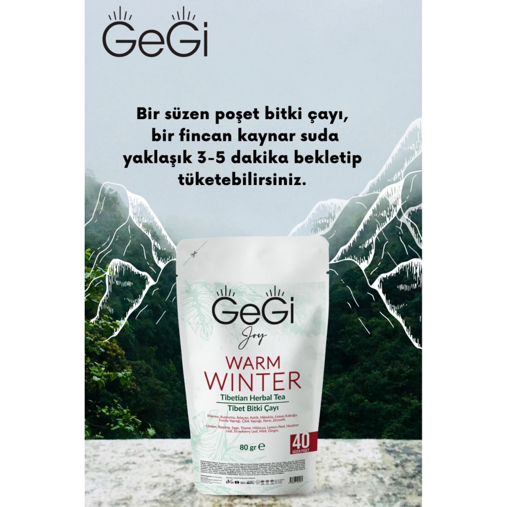 Kilo Vermeye Yardımcı Doğal Melatonin Tibet Diyet Detoks Çayı