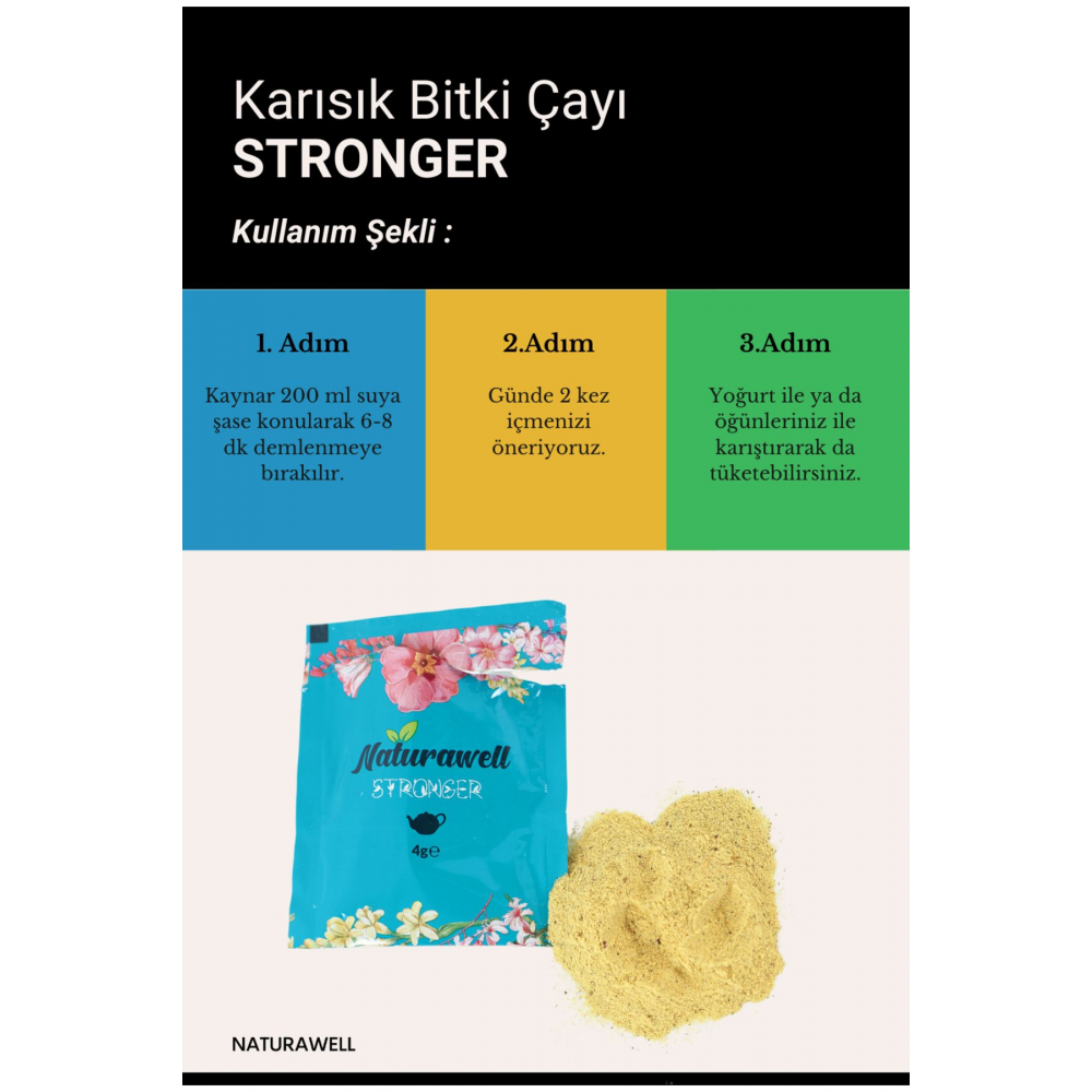 Stronger Propolisli C Vitaminli Şase Bitki Çayı 20'li