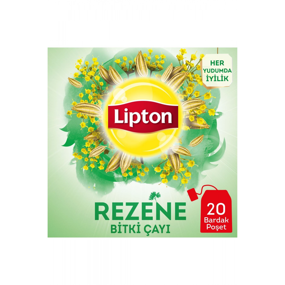 Rezene Çayı 20'li Bardak Poset Cay X 4 Adet