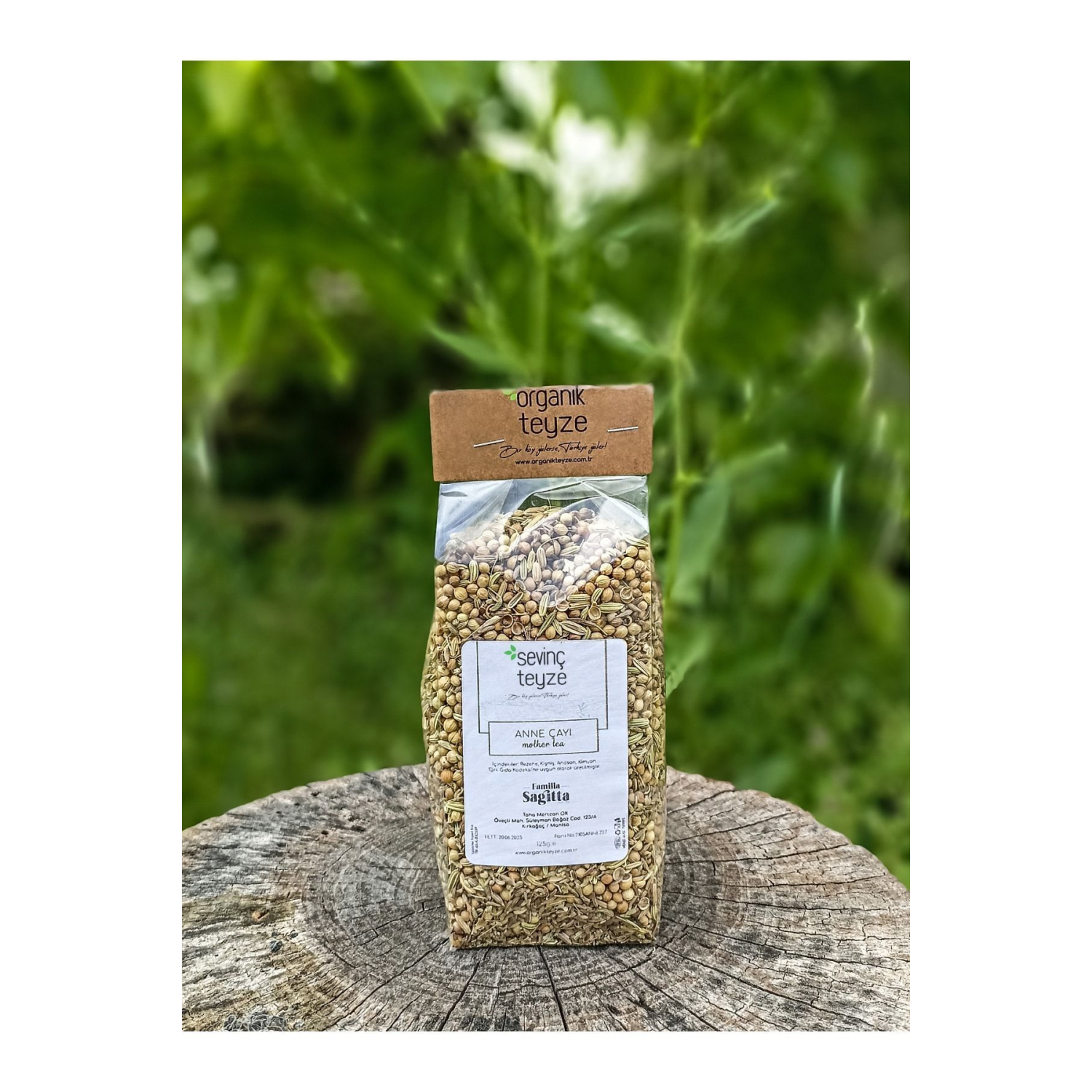 Sevinç Teyze Anne Çayı 125g (rezene-tane Kimyon-anason-kişniş)