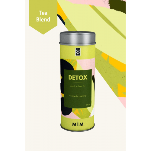 Detox Tea - Ananaslı Yeşil Çay