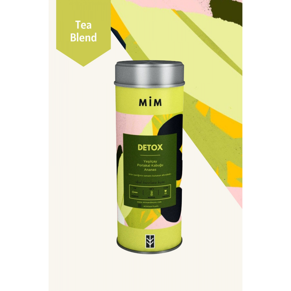 Detox Tea - Ananaslı Yeşil Çay