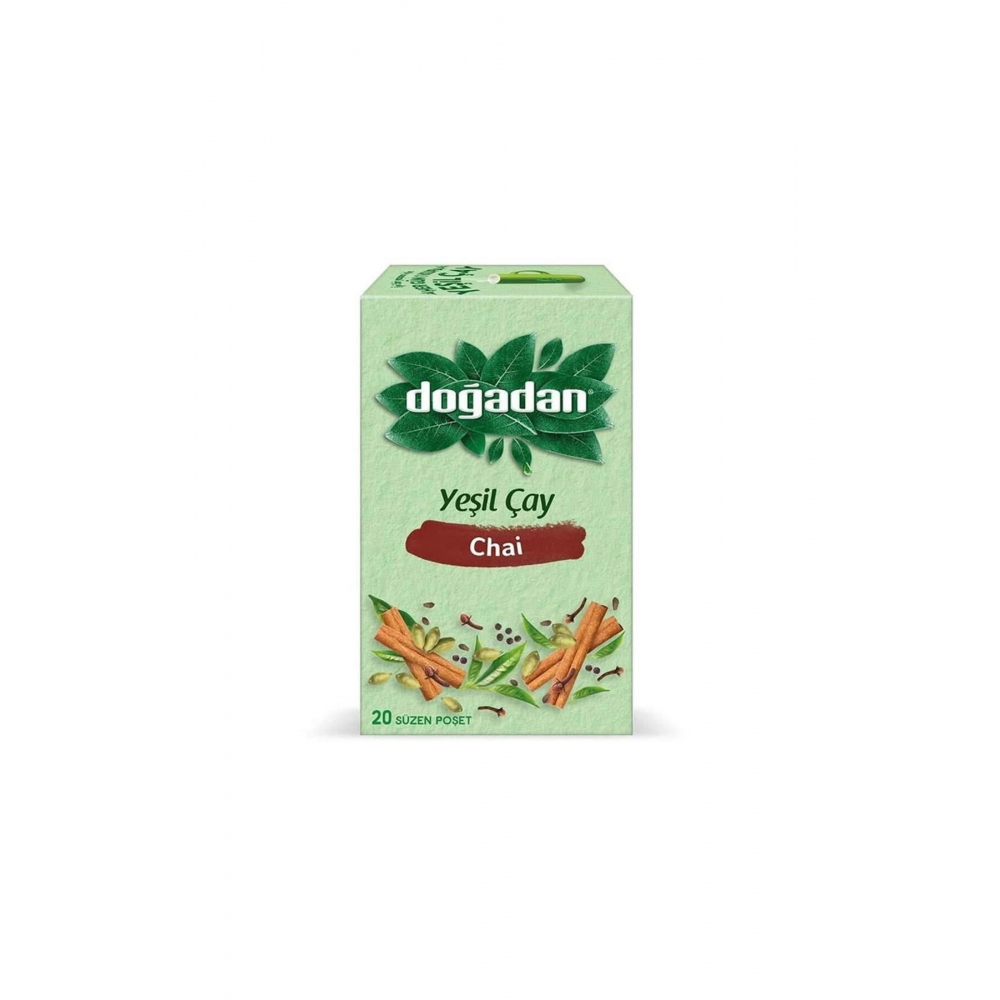 Yeşil Çay Chai Poşet Bardak Çay