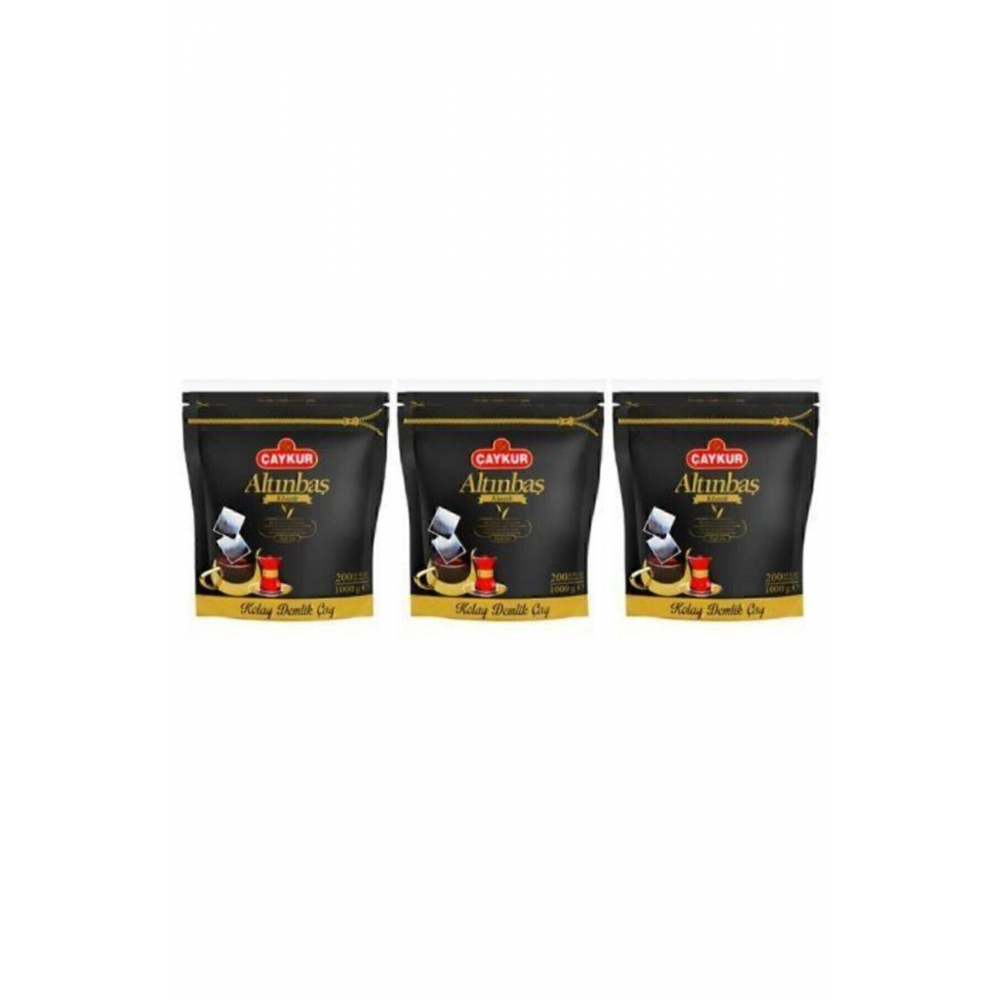 Altınbaş Demlik Poşet Çay 200'lü X 3 Adet