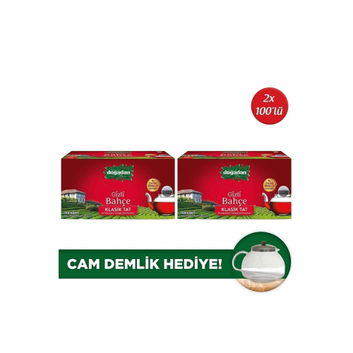 Gizli Bahçe Demlik 100 X 2 ve Demlik