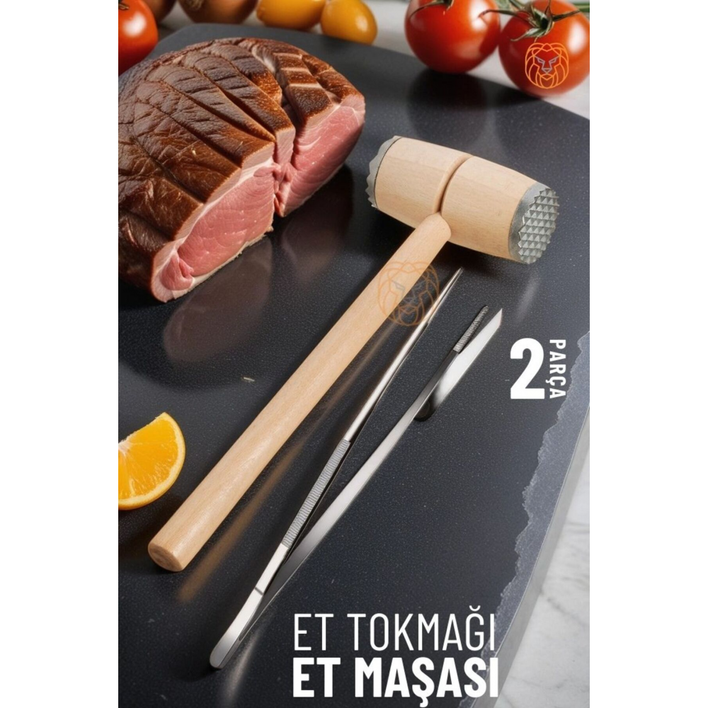 Et Tokmağı ve Çelik Cımbız Seti Lieteswe