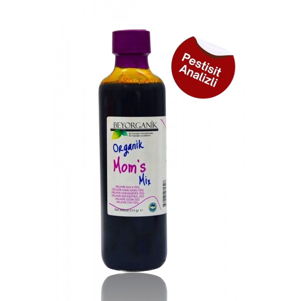 Organik Mom's Mix 315gr (PESTİSİT VE AĞIR METAL ANALİZLİ)