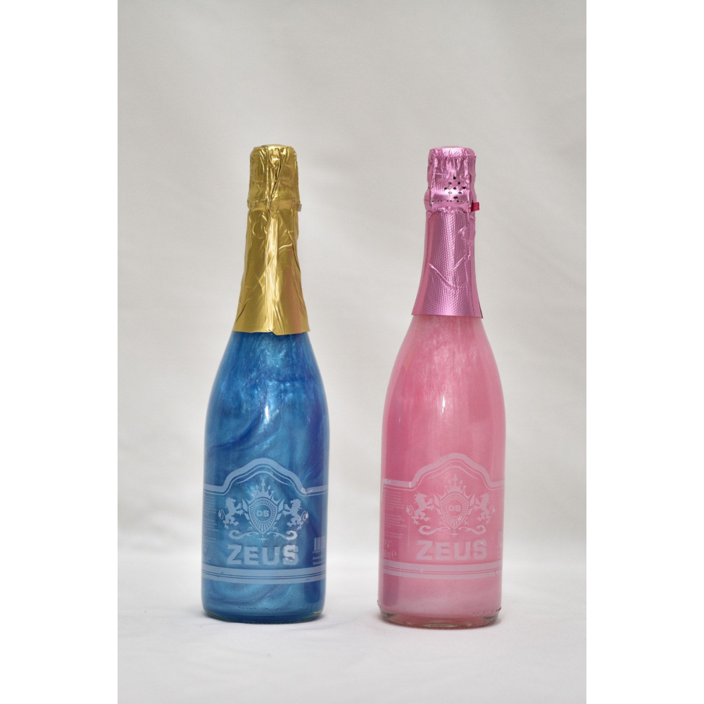 Simli Alkolsüz Şampanya* 2'li Paket - Yaban Mersini Aromalı & Çilek Aromalı