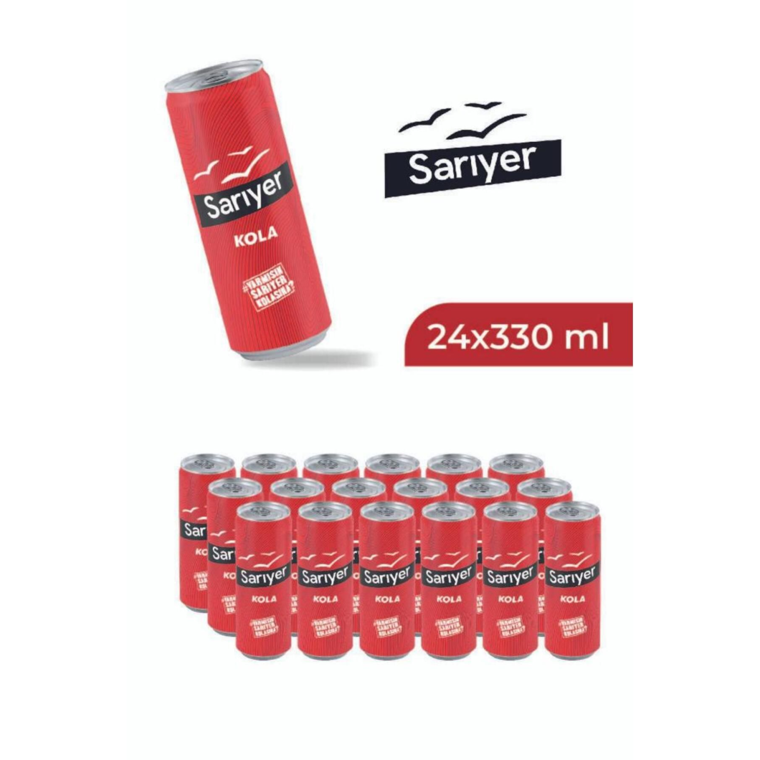 Sarıyer Kola 330ml x 24 Adet