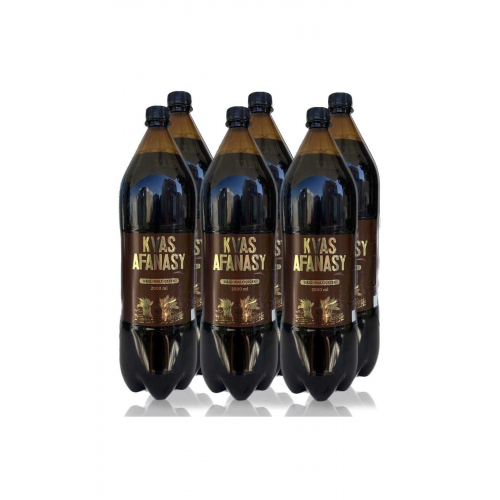 Kvas «» 2 Lt 6 Adet (6 Lı ) Plastik Şişe Filtrelenmemiş Alkolsüz Malt Içecek