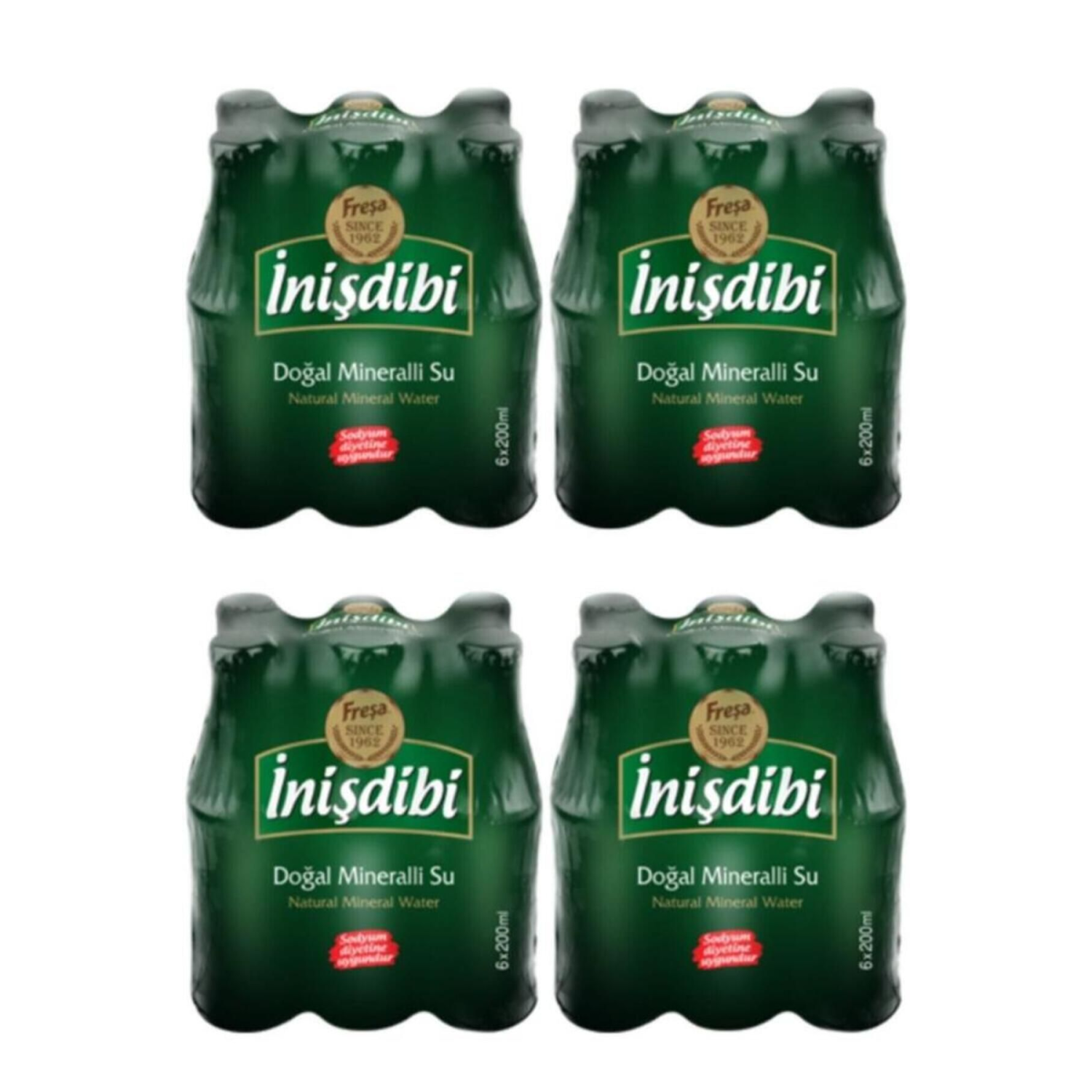 Inişdibi Doğal Maden Suyu 200ml 24'lü