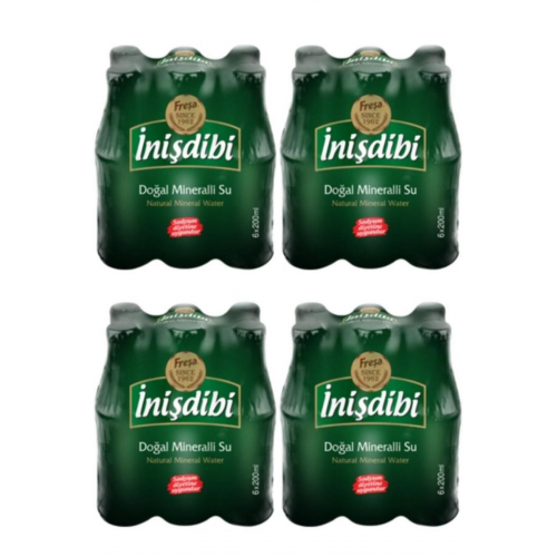 Inişdibi Doğal Maden Suyu 200ml 24'lü