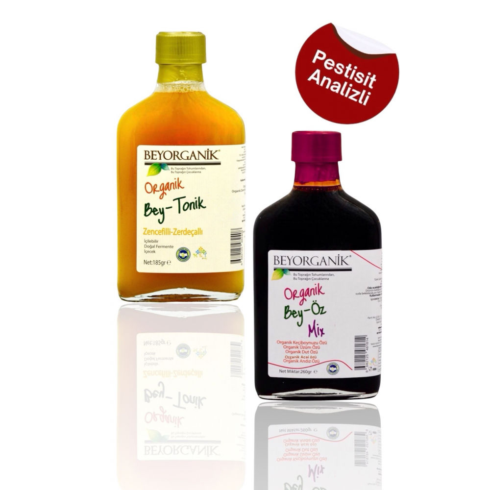 Organik Bey Öz & Bey Tonik 2'li Kış Kiti (PESTİSİT VE AĞIR METAL ANALİZLİ)