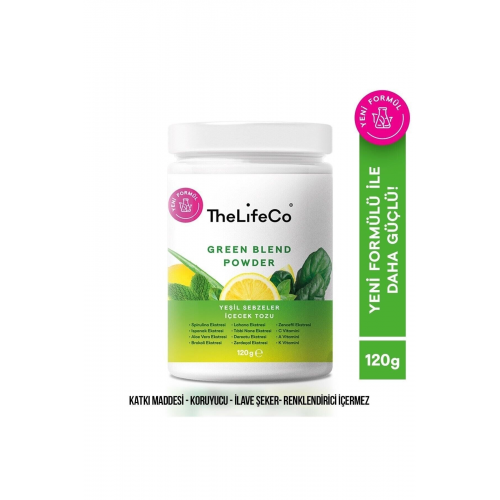 Green Blend - Yeşil Sebzeler Içecek Tozu 120 G