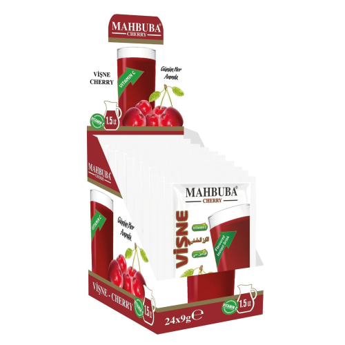 Vişne Aromalı Soğuk Toz Içecek 24x9gr