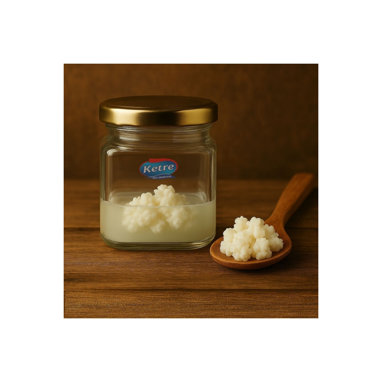 Kefir Mayası Ev Yapımı Canlı Tane Organik Kafkas Süt Kefir Mayası Doğal Probiyotik