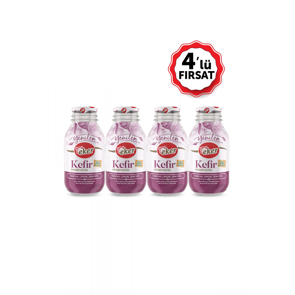 Pancarlı Limonlu Zencefilli Probiyotik Kefir