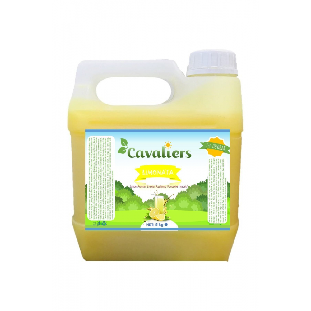 Cavaliers Konsantre Limonata Aromalı Içecek 1 39 Oran (5 KG)