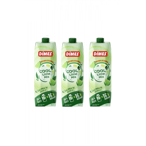 Cool Lime DEV BOY 1000 ML x 3 Adet