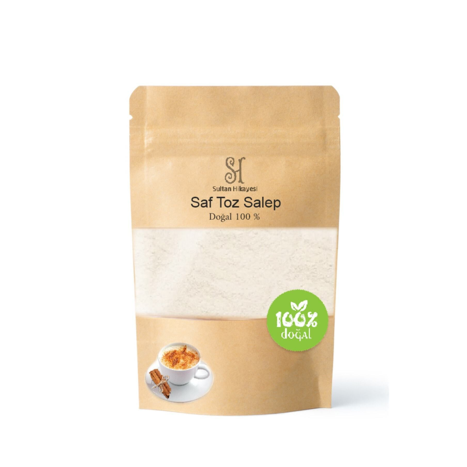 Doğal Saf Sahlep Toz Salep Doğal Meşhur Bucak Sahlebi Dondurma Salebi 50 Gr