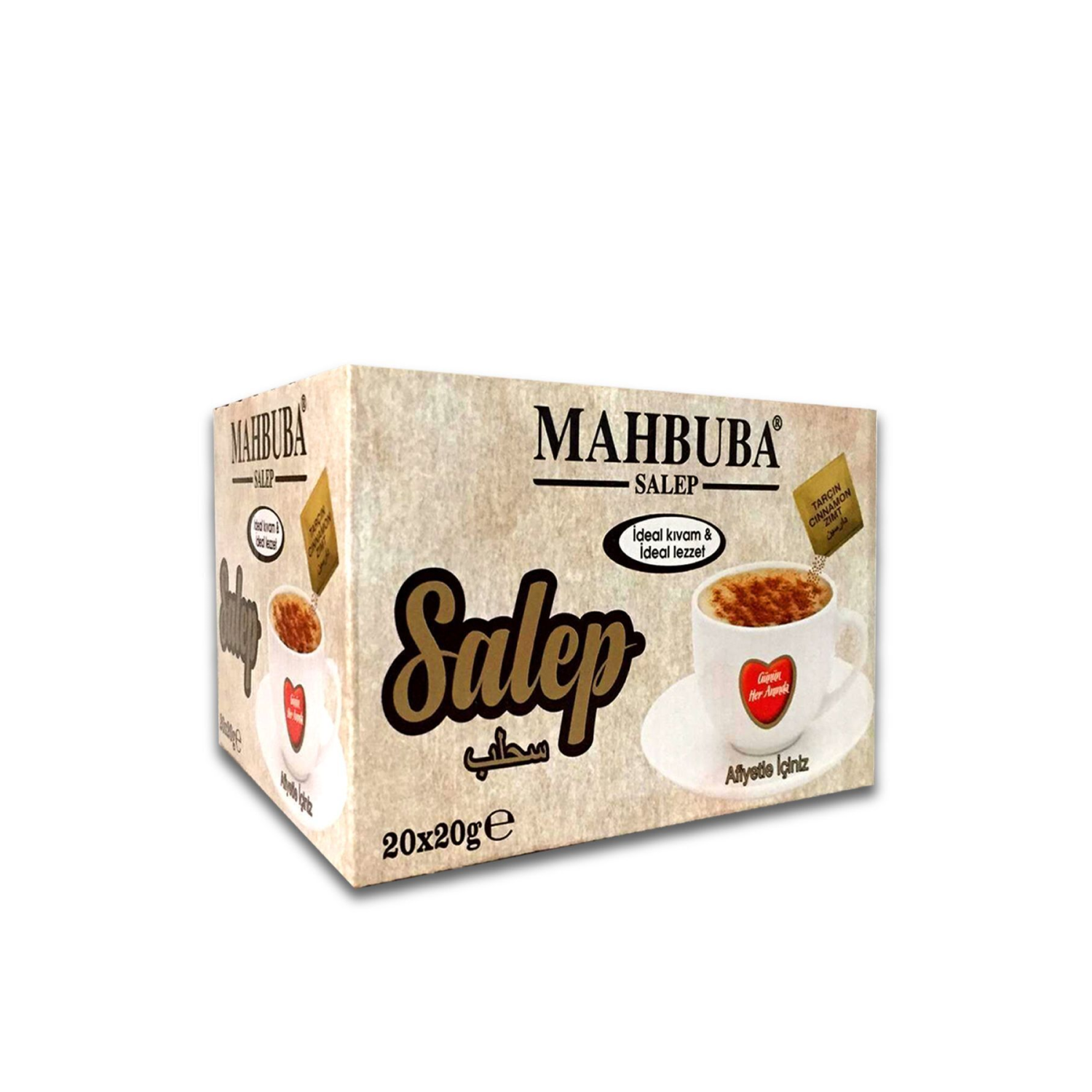 Salep ( Sahlep ) Tarçınlı 20x20gr