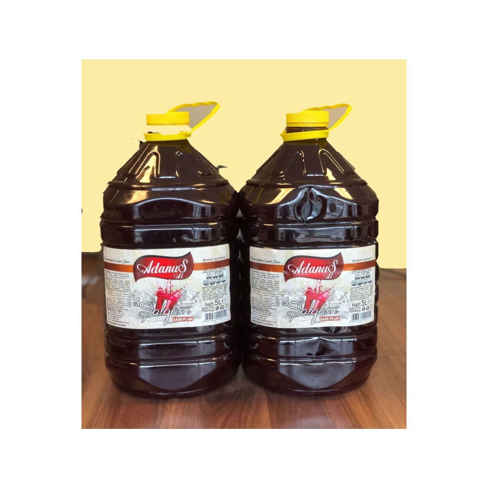 Şalgam Suyu 5 Lt Sade 2 Li Ambalaj Toplam 10lt