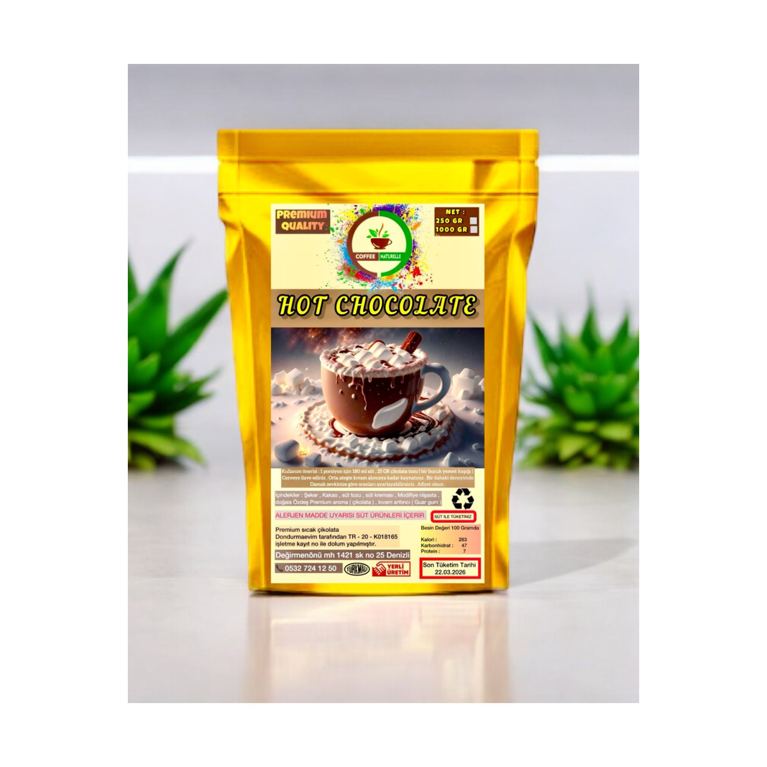 Sıcak Çikolata 1 Kg - 1000 Gr 