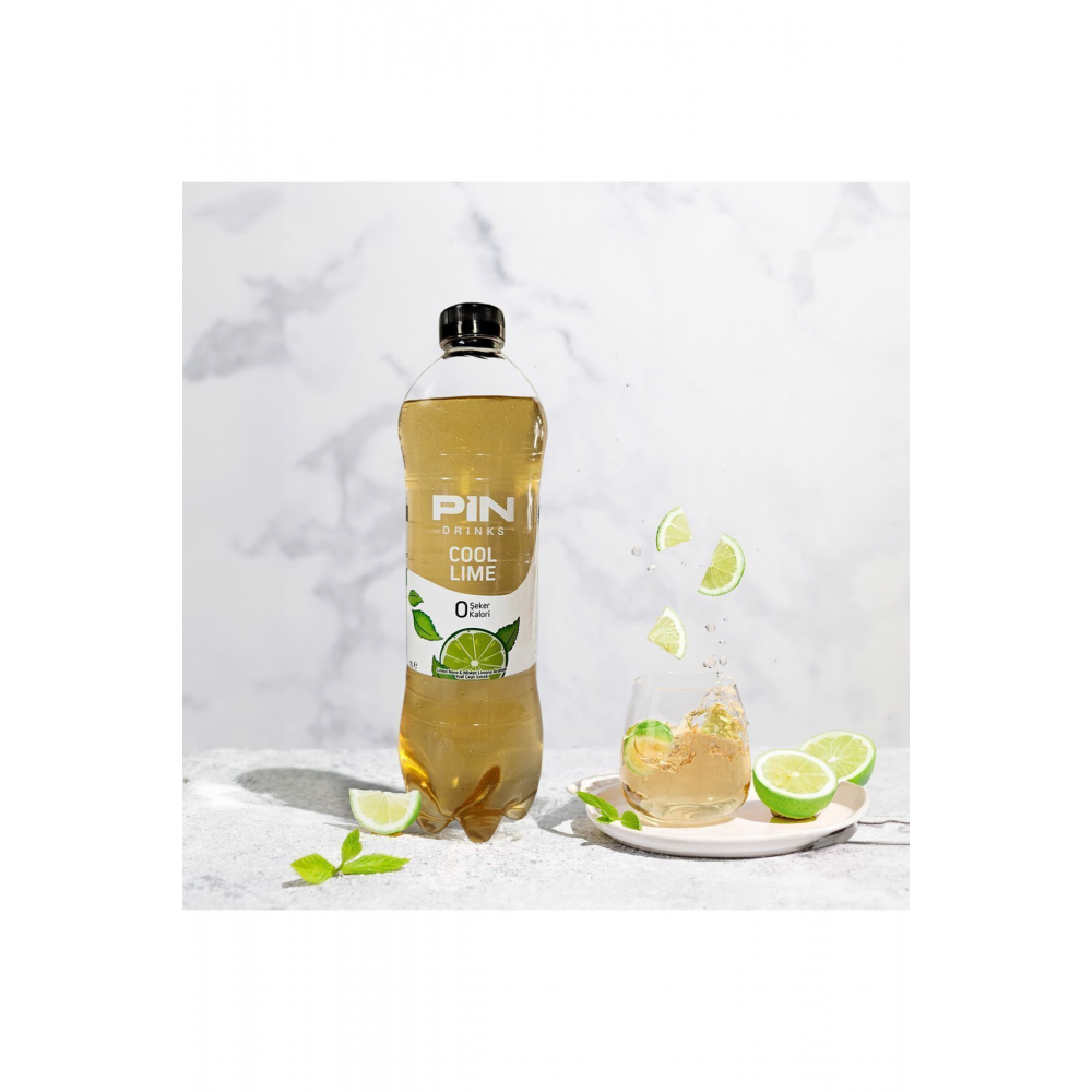 Cool Lime - Şekersiz & Kalorisiz 1 Litre X 6 Adet