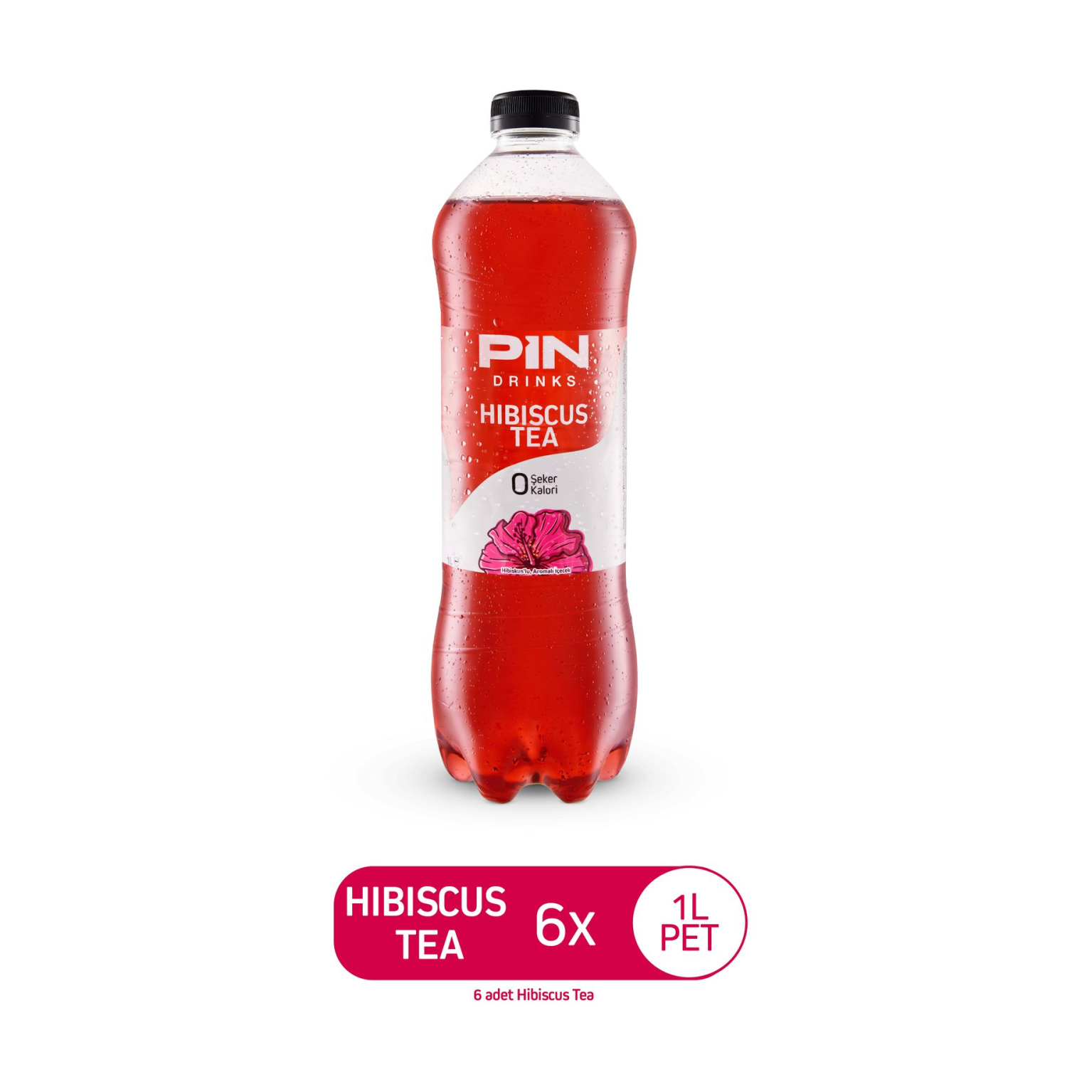 Hibiskus Çayı - Şekersiz & Kalorisiz 1 Litre X 6 Adet