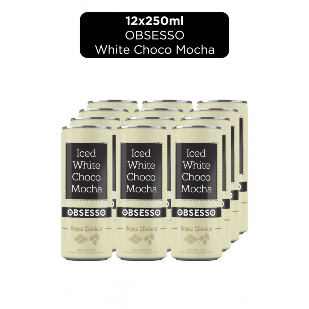 Iced Whıte Chocolate Mocha 250 Ml - 12 Adet