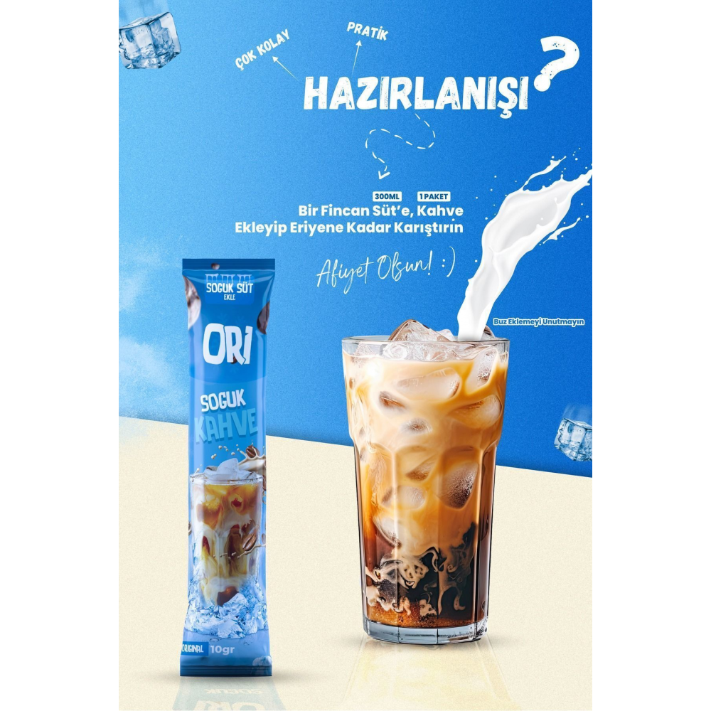Soğuk Kahve (YOĞUN KAHVE LEZZETİ) 48x11 gr