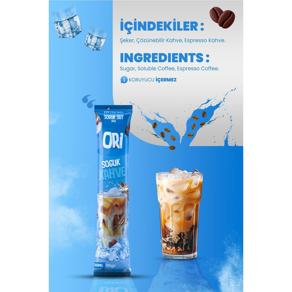 Soğuk Kahve (YOĞUN KAHVE LEZZETİ) 48x11 gr