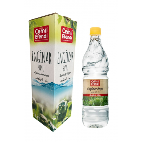 Enginar Suyu 1 Litre Damıtma Yöntemi Üretim %100 Organik - Doğanın Saf Lezzeti